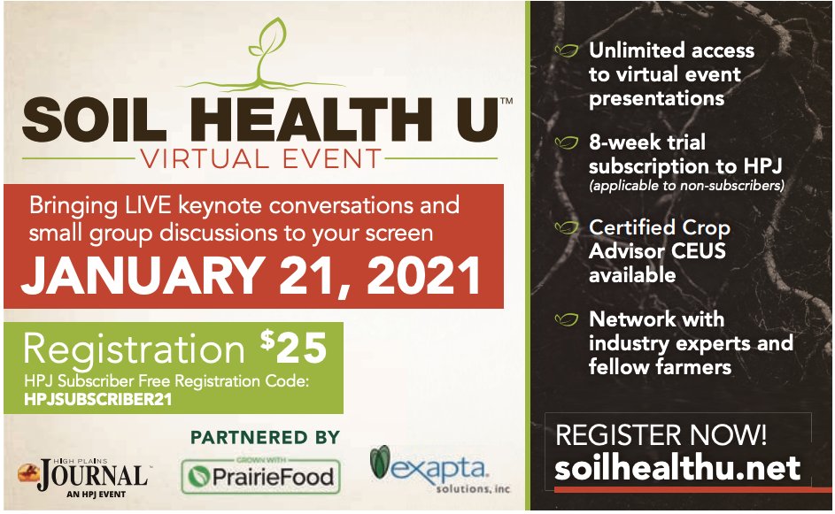 Soil Health U Virtual Event January 21, 2021