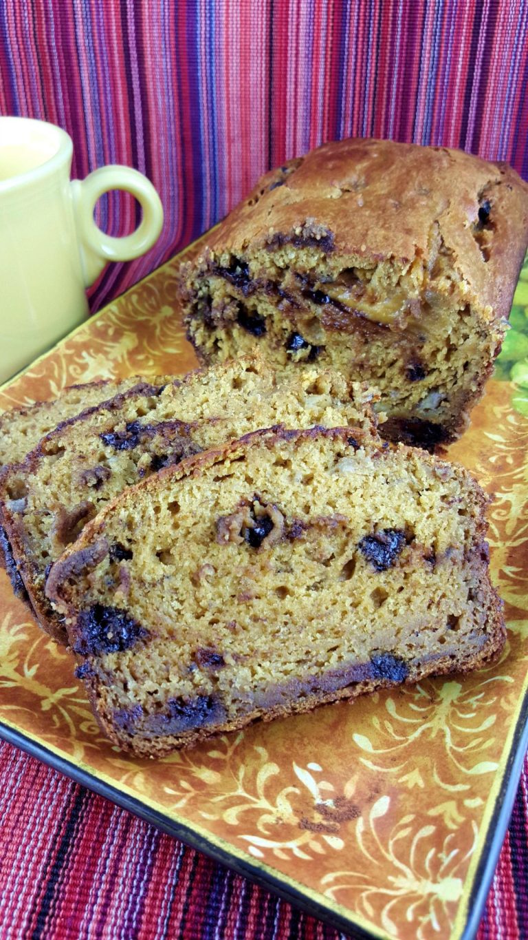 Pumpkin banana bread