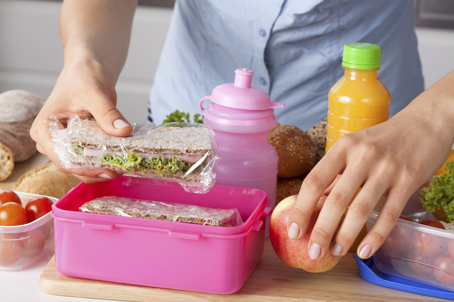 With the beginning of a new school year, parents and caregivers may be concerned about whether children are eating the food in their lunch boxes. The more important concern, though, is whether the food is safe to eat. (Photo courtesy of FAPC.)