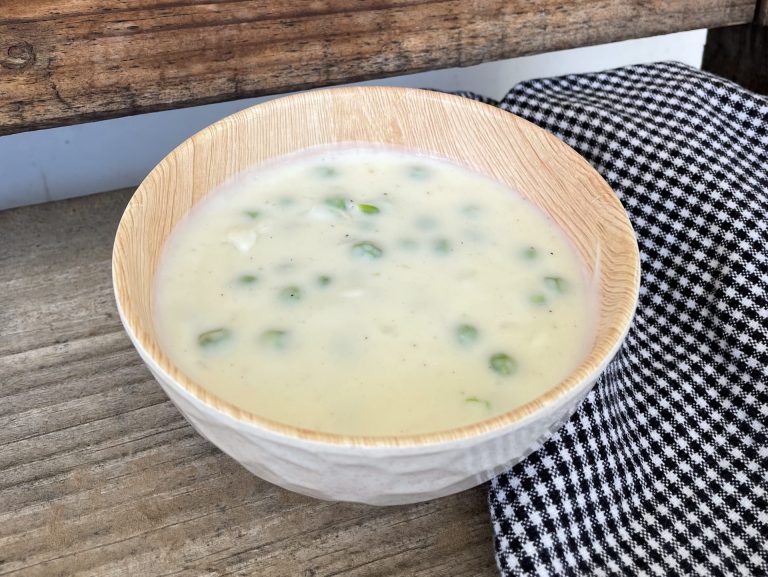 Cream peas.