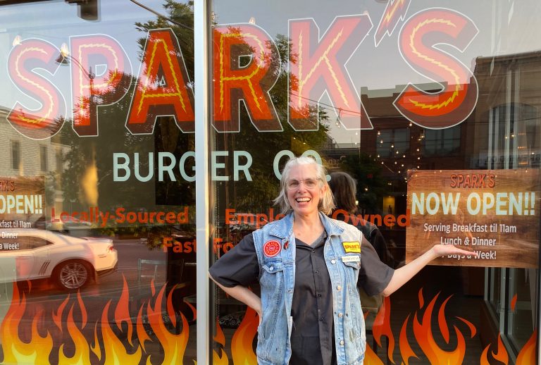 Genevieve McGregor opened Sparks Burger Co. in May 2023. The restaurant in located at 405 Poyntz Avenue in Manhattan, Kansas. (Courtesy photo.)