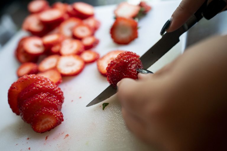 Planting strawberries in the cooler months is ideal for better quality fruit. (Texas A&M AgriLife photo by Sam Craft)
