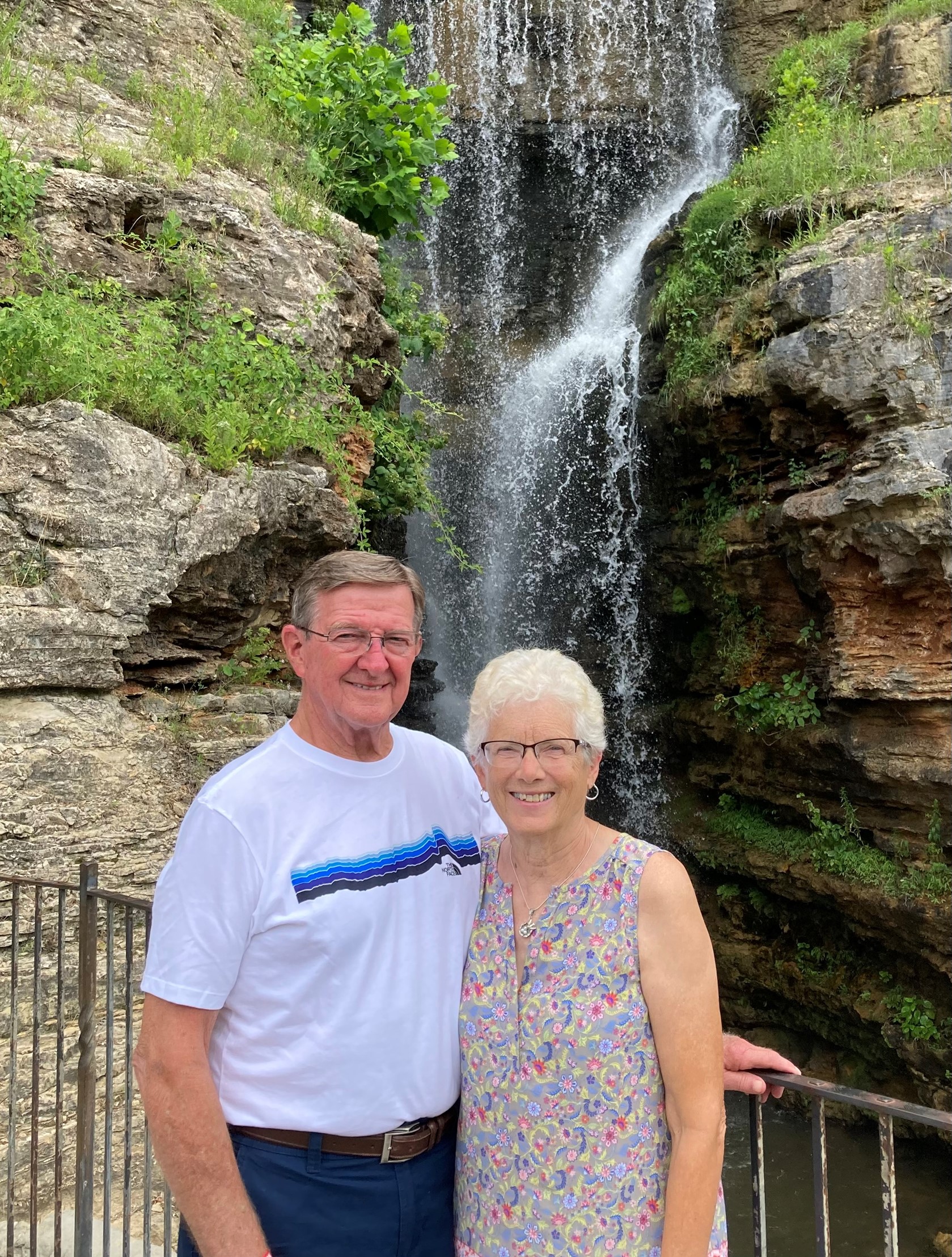 A northeastern Missouri couple, Ed and Janet Watson, celebrated their 55th anniversary by learning about forestry at a field day offered by University of Missouri Extension and the Missouri Department of Conservation. (Photo courtesy of Brian Schweiss.)