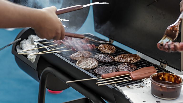 Ground meat should be cooked to an internal temperature of 160 F, measured with a food thermometer, said K-State food scientist Karen Blakeslee. (K-State Research and Extension)