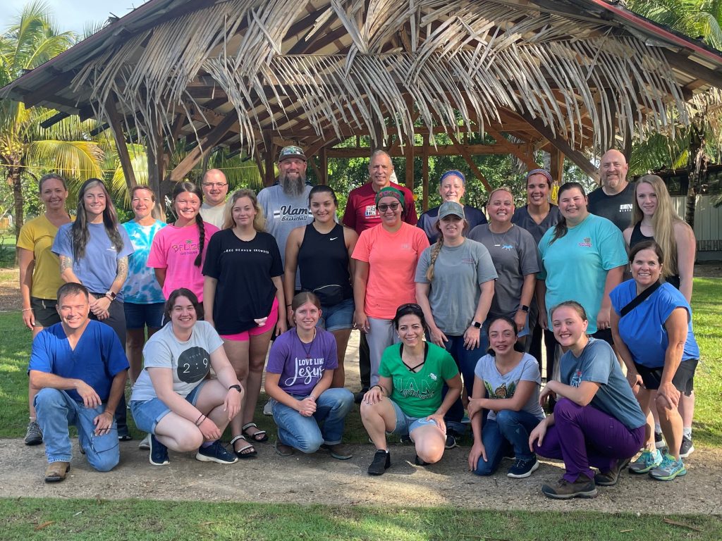 Christian Veterinary Mission team. (Photo courtesy of University of Arkansas-Monticello.)