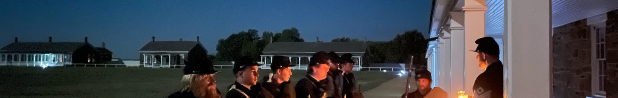 Fort Larned Candlelight Tour. (Courtesy photo.)