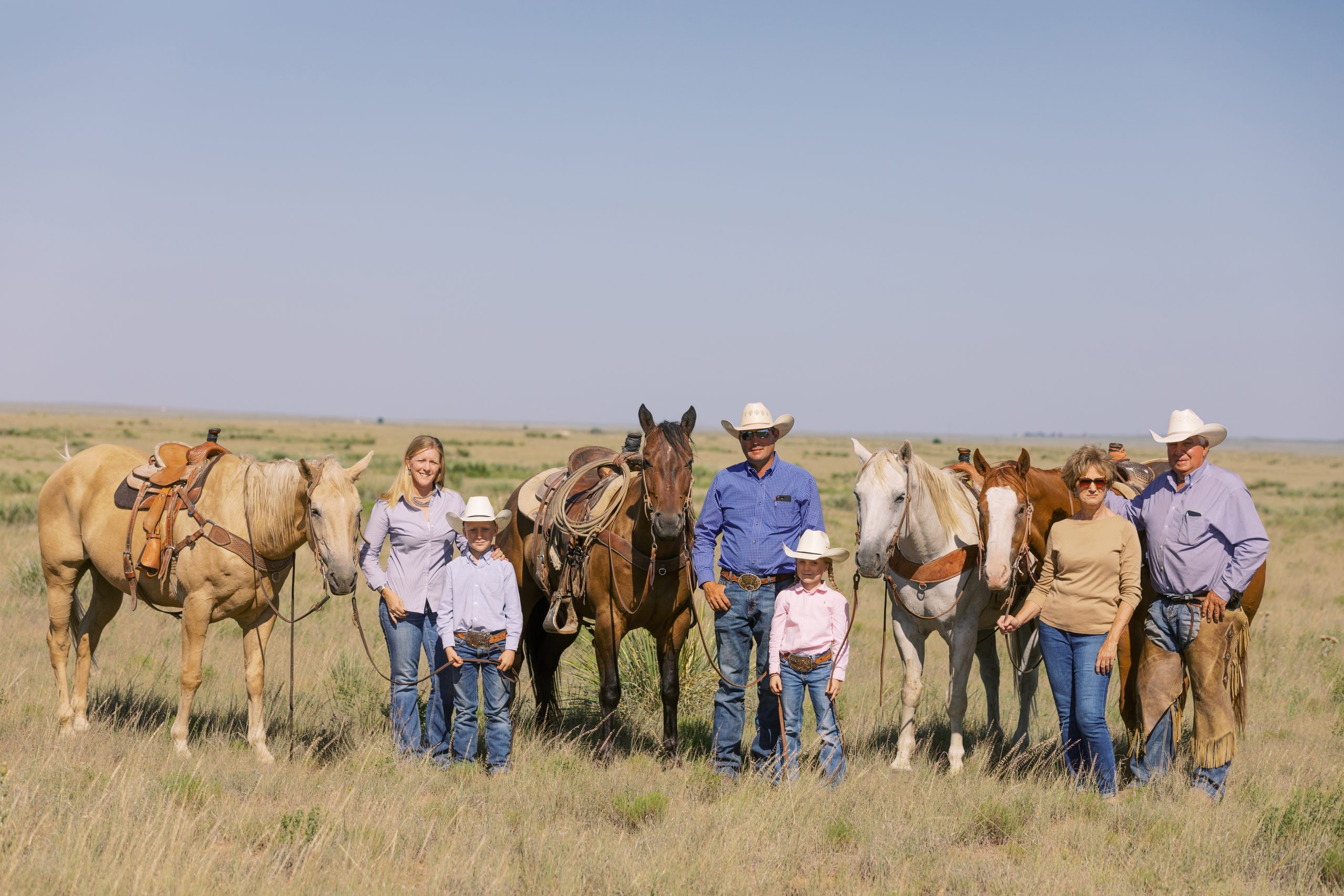 The Perez Family. (Photo courtesy of New Mexico Cattle Growers Association.)
