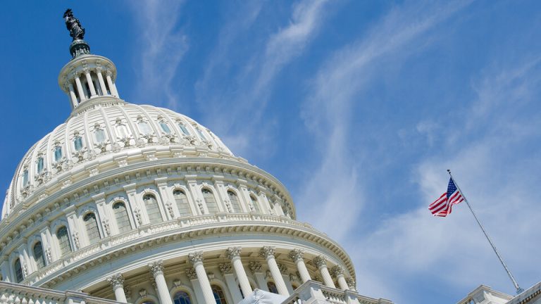 U.S. Capitol Building dome in Washington DC.(Photo by Kristen Labadie, University Communication and Marketing.)