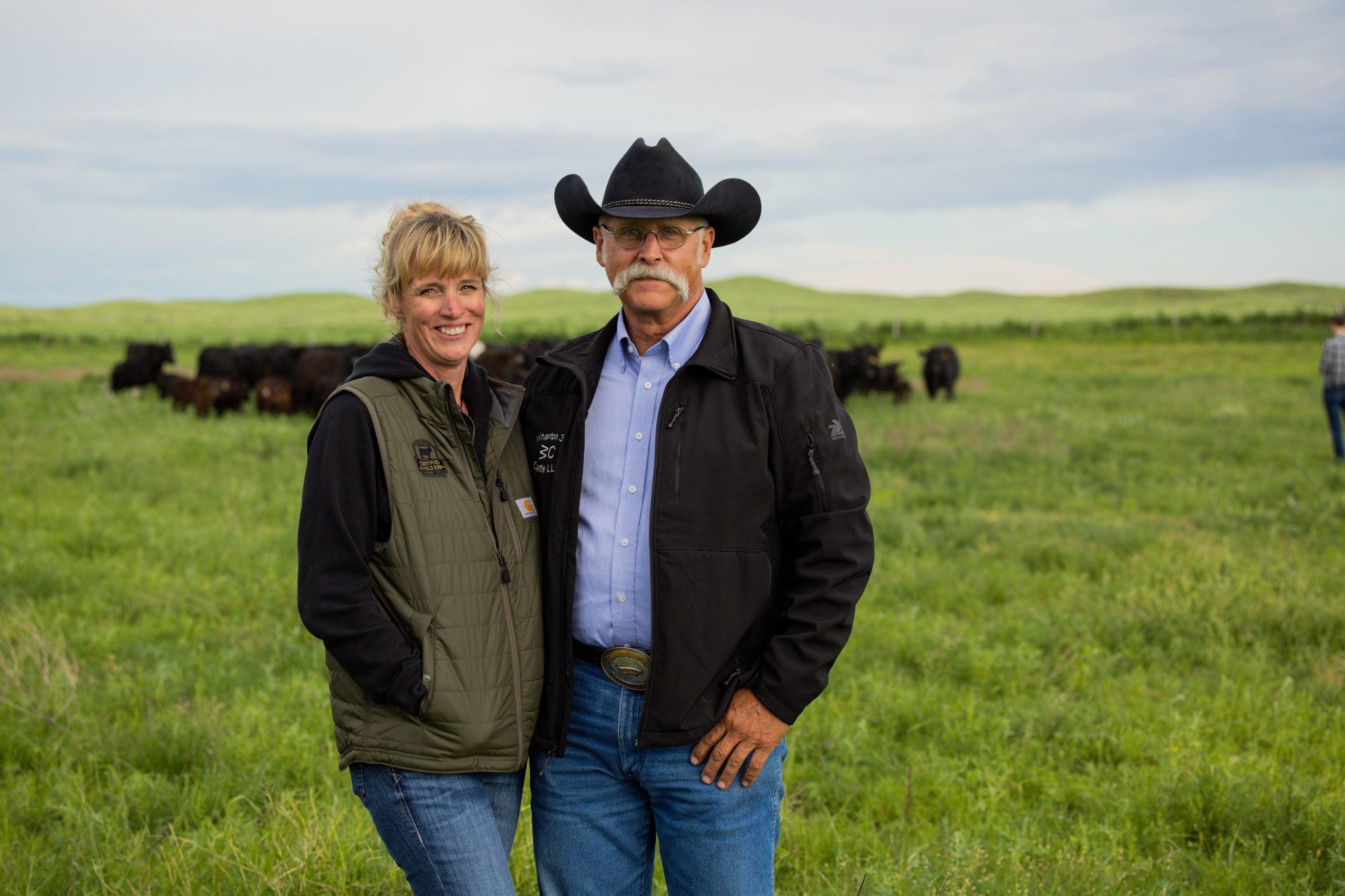 Shannon and Rusty Wharton. (Photo courtesy of Certified Angus Beef.)