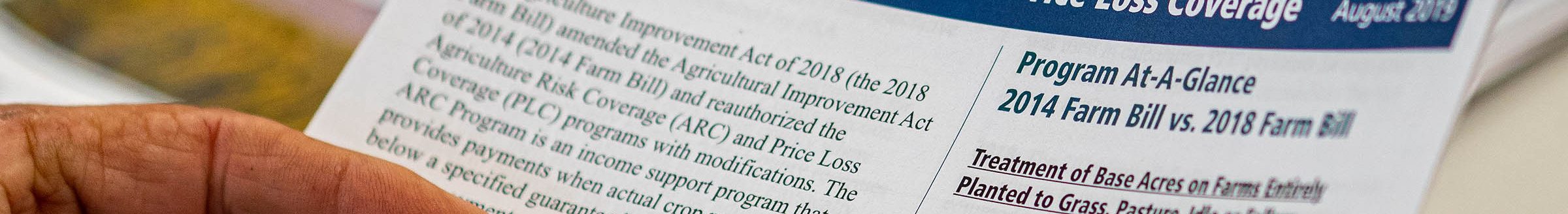 The 2018 Farm Bill has expired, and OSU Extension’s Amy Hagerman says the expiration will result in both immediate changes as well as long-term shifts in the way producers run their operations. (Photo by Todd Johnson, OSU Agriculture).