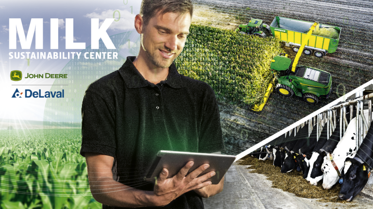 John Deere and DeLaval partner to help dairy farmers. (Courtesy photo.)