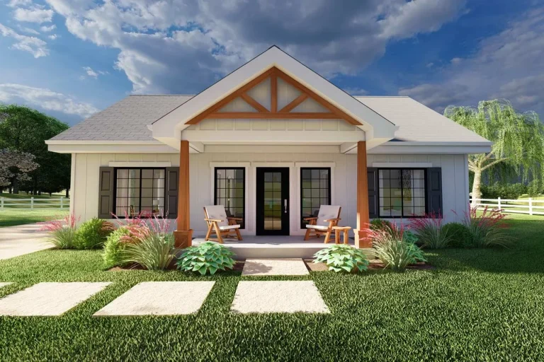 Cottage house plan. (Courtesy of MonsterHousePlans.com.)