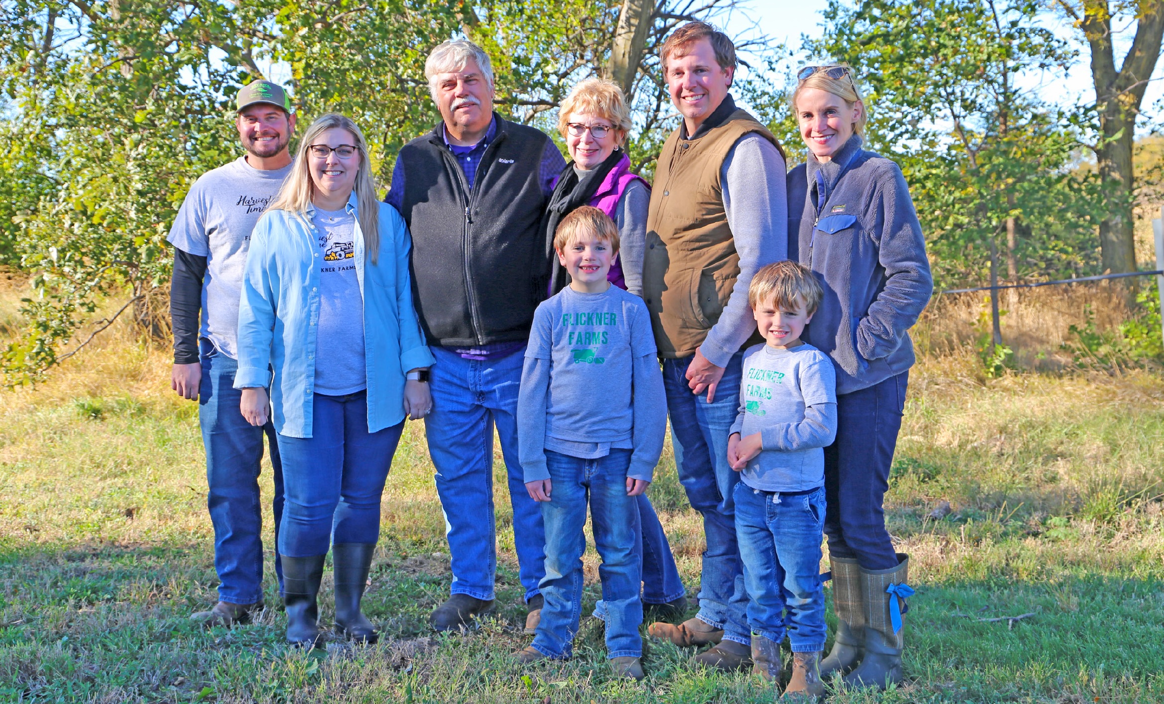 Ray and Susan Flickner, Wichita, have received the Kansas Leopold Conservation Award. (Courtesy photo.)