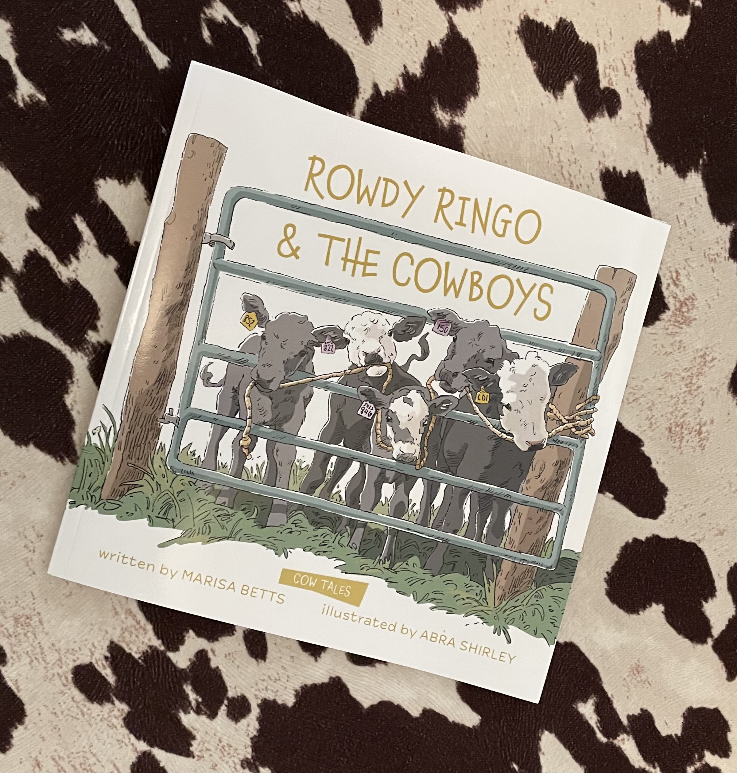 The cover of "Rowdy Ringo and the Cowboys" by Marisa Betts. (Photo by Jennifer Theurer.)