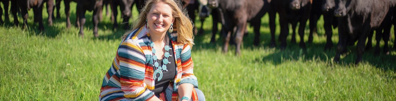 Jacquelyne Leffler has implemented a farm-to-table beef business—Leffler Prime Performance. She butchers 175 steers for about 1,500 customers annually. (Photo courtesy of Mindy Andres.)