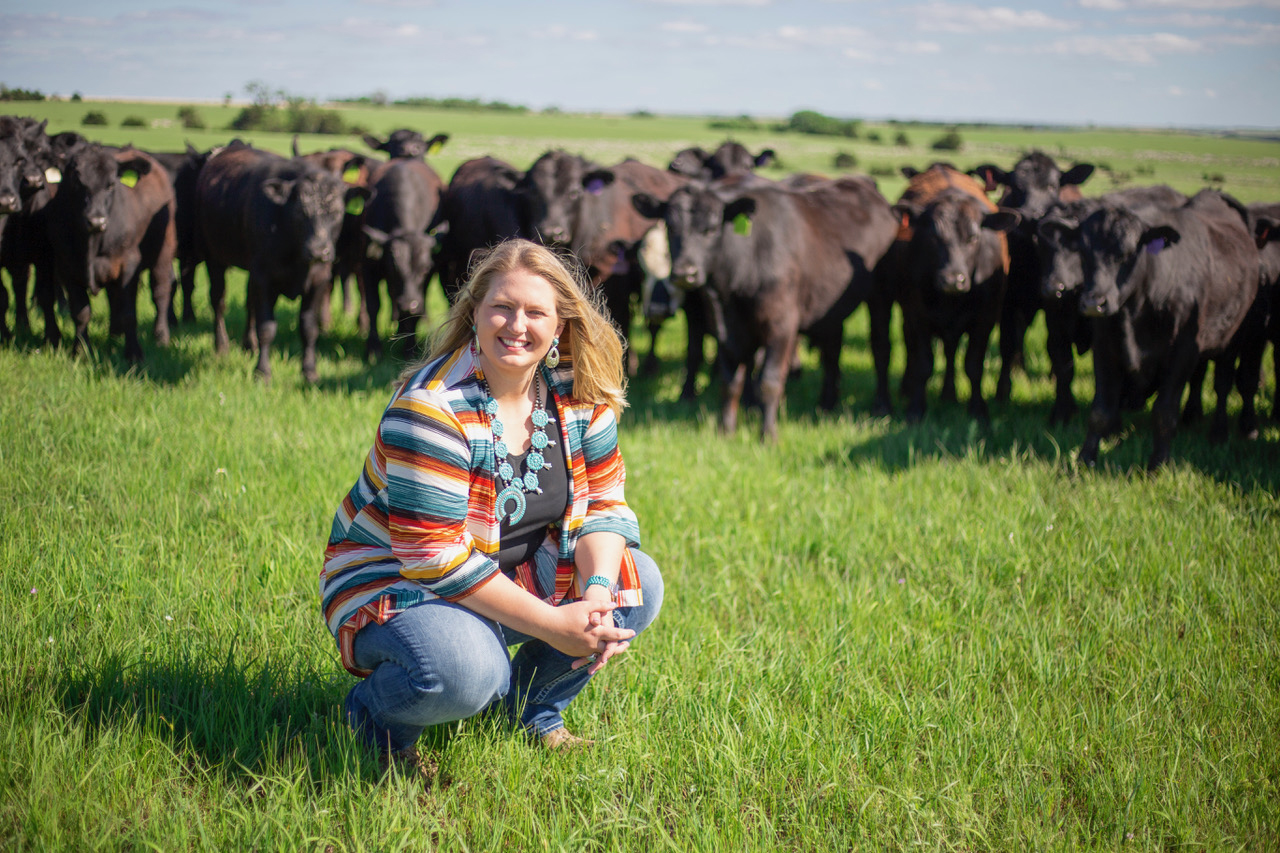Jacquelyne Leffler has implemented a farm-to-table beef business—Leffler Prime Performance. She butchers 175 steers for about 1,500 customers annually. (Photo courtesy of Mindy Andres.)