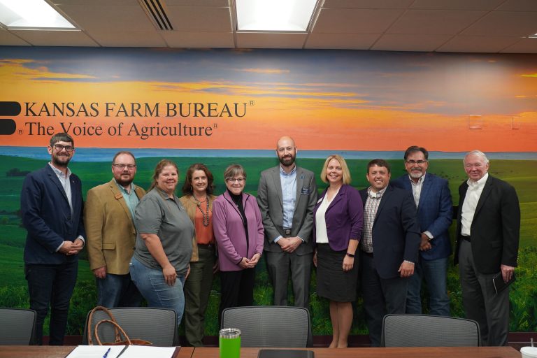Healthy Workers, Healthy Economy tour roundtable in Manhattan, KS, November 8, 2023 (Photo: courtesy of the Kansas Office of the Governor)