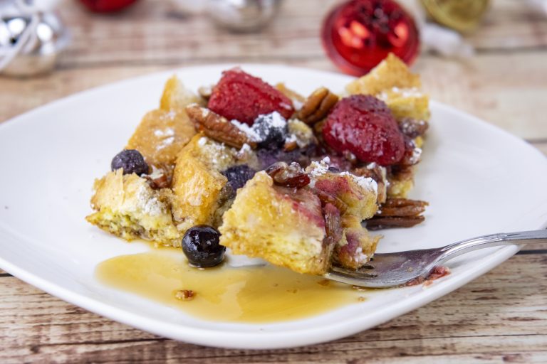 French Toast Casserole recipe courtesy of Culinary.net. (Photo courtesy of Family Features.)