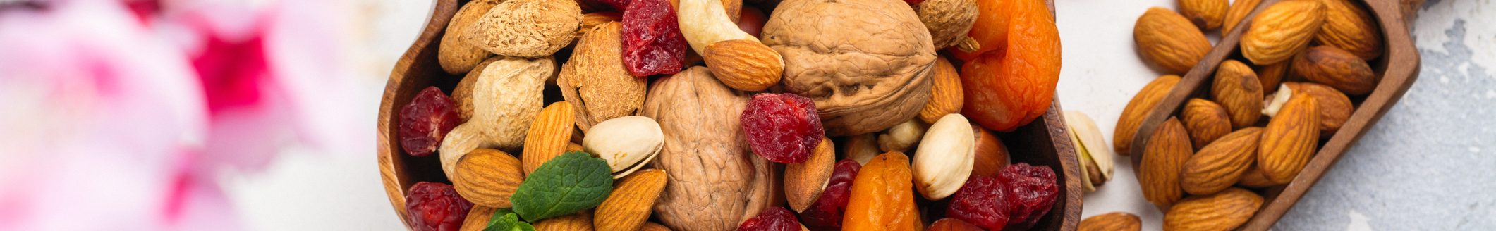 Assortment of dry fruits and nuts. (Photo: iStock - happy_lark)