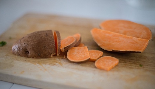 Is it a sweet potato...or a yam? Most consumers have never eaten a yam, says K-State food science expert Karen Blakeslee. (Photo courtesy of Kansas State University Research and Extension.)