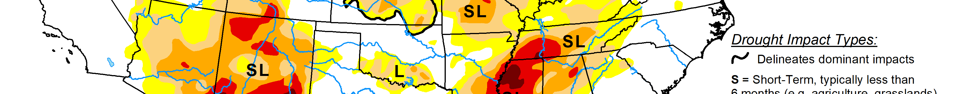 The U.S. Drought Monitor is jointly produced by the National Drought Mitigation Center at the University of Nebraska-Lincoln, the U.S. Department of Agriculture and the National Oceanic Atmospheric Administration. (Map courtesy of NDMC.)