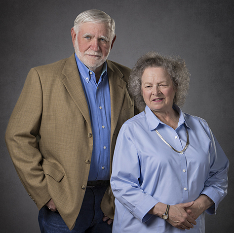 Galen and Lori Fink. (Photo courtesy of Kansas State University.)