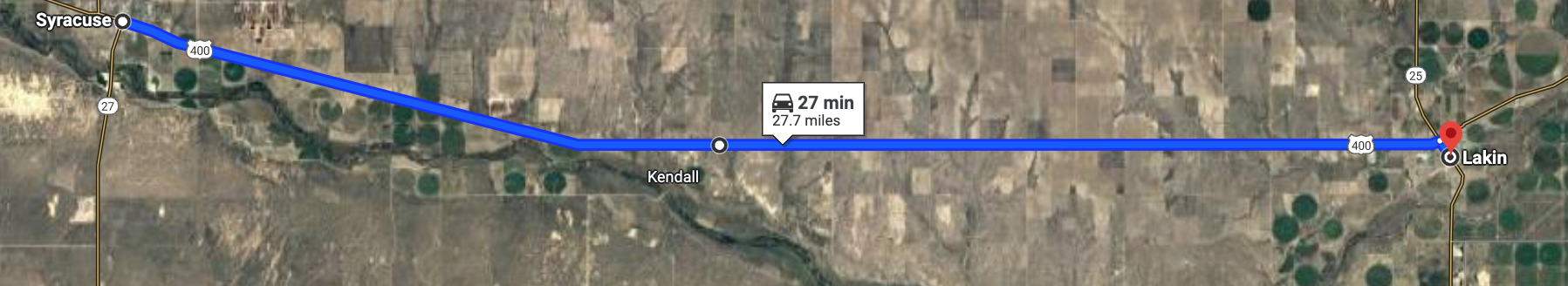 Selling P5 Ranch Western Kansas Courtesy Capture Google Maps
