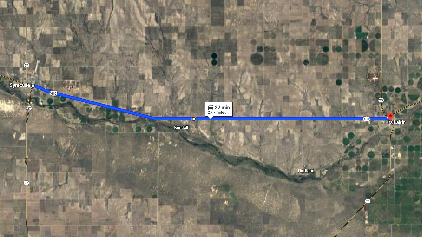 Selling P5 Ranch Western Kansas Courtesy Capture Google Maps