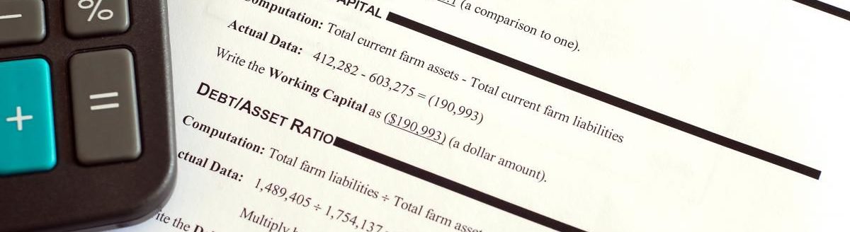 Farm finance records (Courtesy photo)