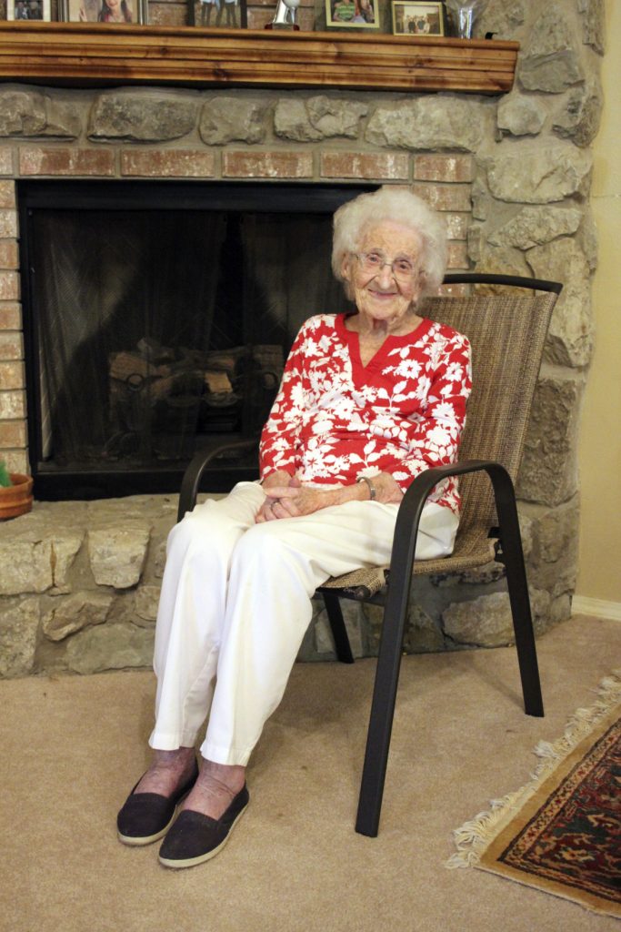 Doris "Coke" Meyer is the last living relative who knew Will Rogers. She is his great niece and has many fond memories of her favorite Uncle Will. (Journal photo by Lacey Vilhauer.)