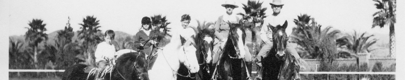 Will and Betty Rogers with children, Will Jr., Mary and Jim. (Photo courtesy Will Rogers Memorial Museum.)