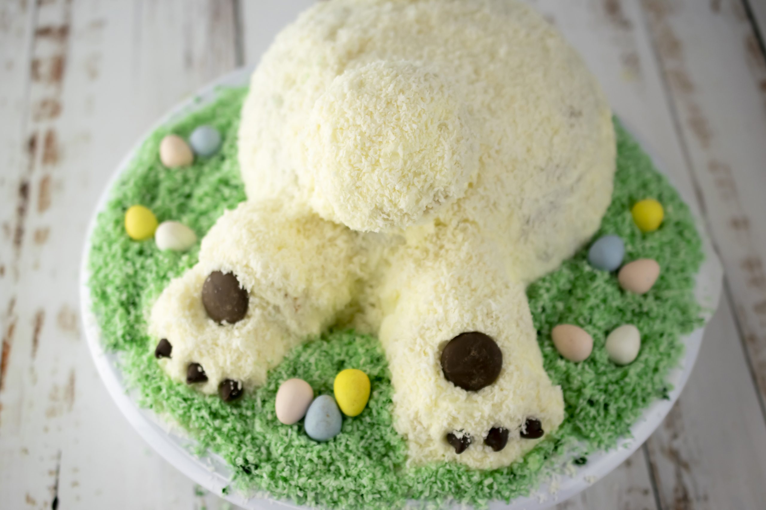 Hoppy Easter cake. Recipe courtesy of Culinary.net