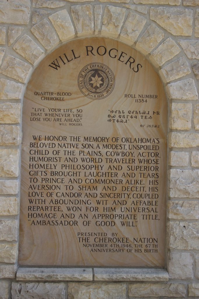 Will Rogers Memorial Museum in Claremore, Oklahoma. (Journal photo by Lacey Vilhauer.)