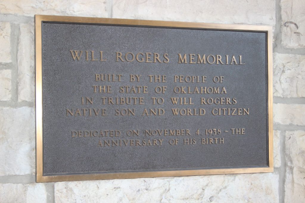 Will Rogers Memorial Museum in Claremore, Oklahoma. (Journal photo by Lacey Vilhauer.)