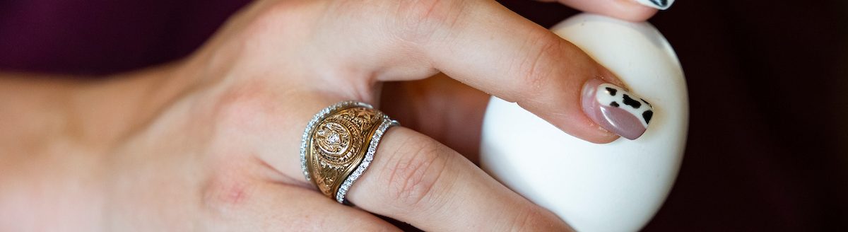 Eggs that have been in your fridge for a few weeks will peel easier once hardboiled. The larger the egg, the easier it should be to peel as well. (Laura McKenzie/Texas A&M AgriLife)