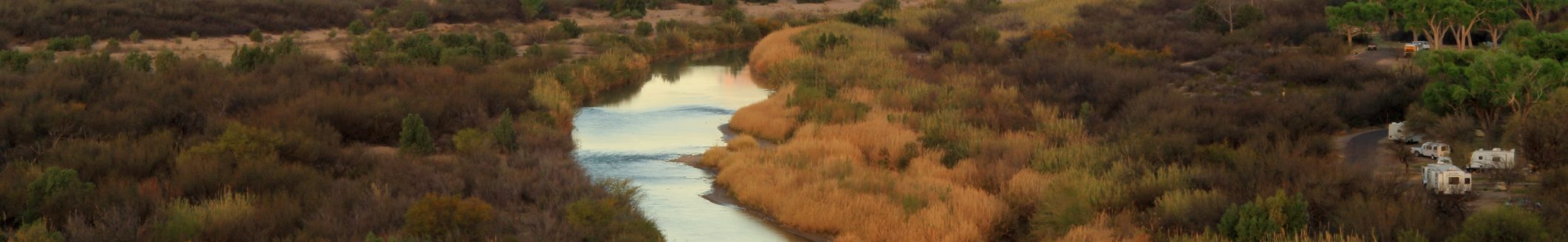 The Rio Grande as viewed from the Rio Grande Village Nature Trail in Big Bend National Park, Texas. (Photo: iStock - Wilsilver77)