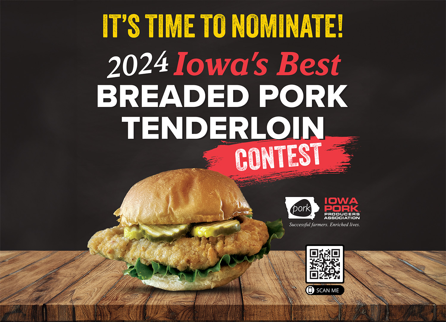 2024 Iowa's Best Breaded Pork Tenderloin Contest