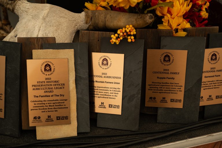 A Joint initiative of the History Colorado and the Colorado Department of Agriculture, Centennial Farms & Ranches, honor those contributions of the state’s ranching and farming families. (Courtesy photo.)