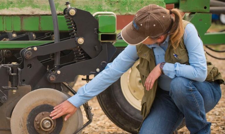 Montana Disc Drill Employee (Photo: USDA Natural Resources Conservation Service)