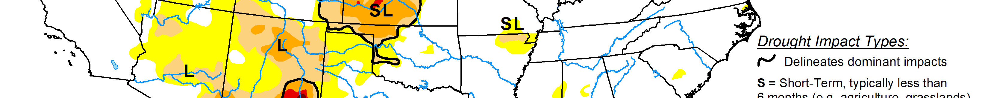 The U.S. Drought Monitor is jointly produced by the National Drought Mitigation Center at the University of Nebraska-Lincoln, the U.S. Department of Agriculture and the National Oceanic Atmospheric Administration. (Map courtesy of NDMC.)