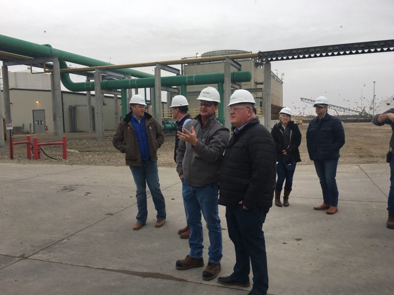 House Ag Committee Chairman GT Thompson toured the Big First District. (Journal photo by Dave Bergmeier.)