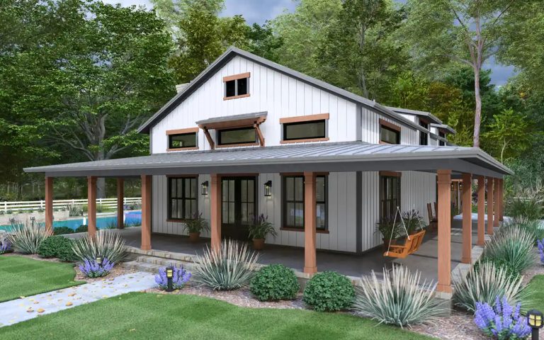 House plan #61-233 from Monster House Plans.