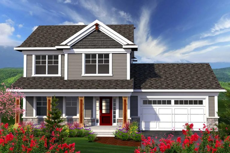 Monster House Plan #7-1134.