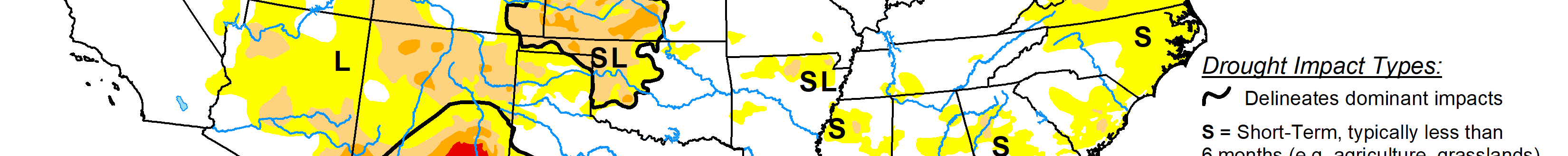 The U.S. Drought Monitor is jointly produced by the National Drought Mitigation Center at the University of Nebraska-Lincoln, the U.S. Department of Agriculture and the National Oceanic Atmospheric Administration. (Map courtesy of NDMC.)