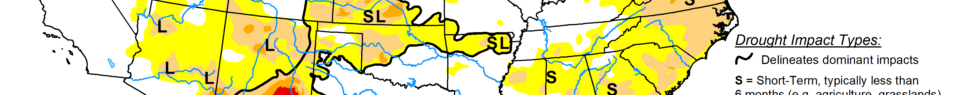 The U.S. Drought Monitor is jointly produced by the National Drought Mitigation Center at the University of Nebraska-Lincoln, the U.S. Department of Agriculture and the National Oceanic Atmospheric Administration. (Map courtesy of NDMC.)