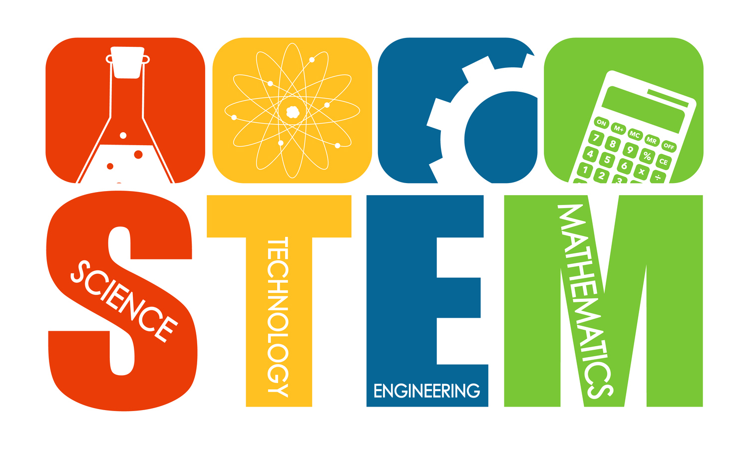 STEM education logo banner with learning icons illustration (Image: iStock - colematt)