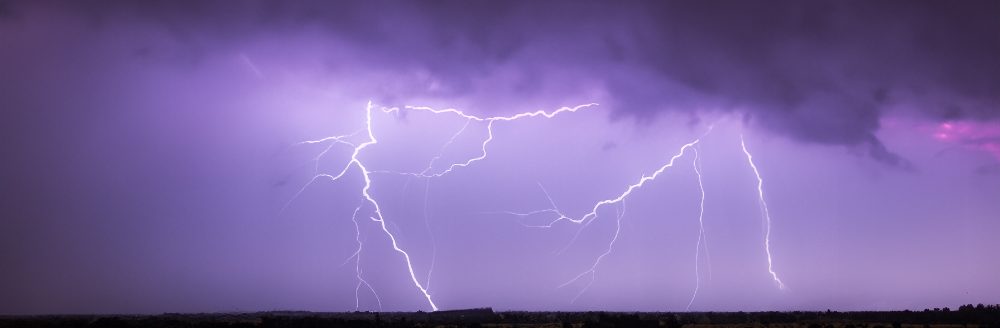 Thunderstorm over open fields (Photo: AI generated image)