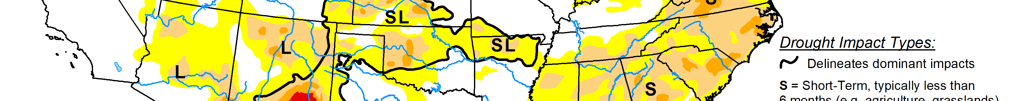 The U.S. Drought Monitor is jointly produced by the National Drought Mitigation Center at the University of Nebraska-Lincoln, the U.S. Department of Agriculture and the National Oceanic Atmospheric Administration. (Map courtesy of NDMC.)