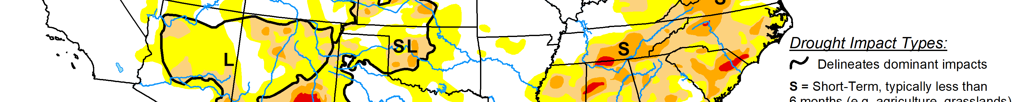 The U.S. Drought Monitor is jointly produced by the National Drought Mitigation Center at the University of Nebraska-Lincoln, the U.S. Department of Agriculture and the National Oceanic Atmospheric Administration. (Map courtesy of NDMC.)