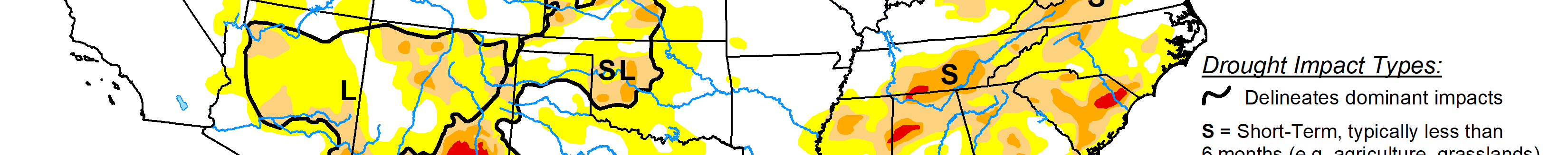 The U.S. Drought Monitor is jointly produced by the National Drought Mitigation Center at the University of Nebraska-Lincoln, the U.S. Department of Agriculture and the National Oceanic Atmospheric Administration. (Map courtesy of NDMC.)